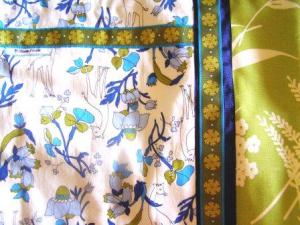 Trim on Green Market Bag