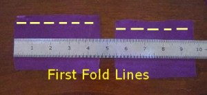 Leaves: First Fold Lines