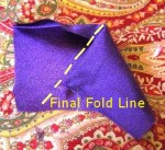 Leaves:  Third (and Final) Fold Line