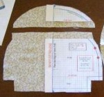 Second Lining Pieces Cut Out