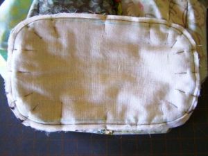 5.  Base pinned and ready to be sewn..or not