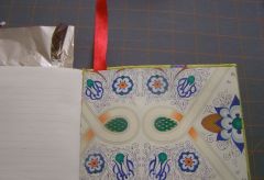 Place ribbon for Page Marker if desired.