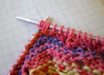 K1,YO, K1,YO,K1 all in one stitch!