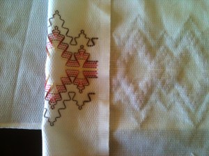 Back of Towel - Knot Free!