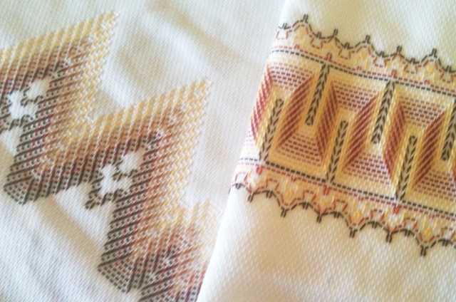 Huck Embroidered Towels