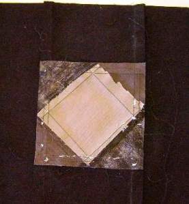 Completed Block 1 Wrong Side - Paper Removed