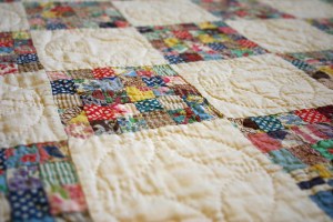 Postage Stamp Quilt by Cara