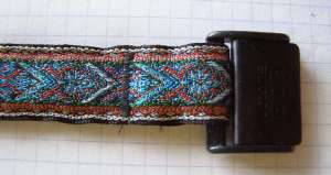 Clasp end completed.