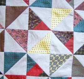 Pinwheel Block detail