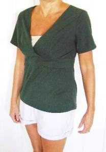 Mom T-shirt after (logo is now on the back)