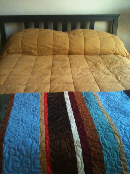 At the Ready on the Foot of the Bed