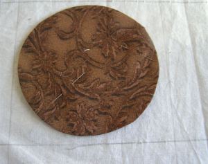 Circle placed in grid square.