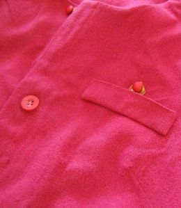 Pocket and Button Detail