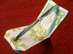 Secured Tag opened to show ID.