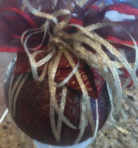 Red Destashification Christmas Ornament