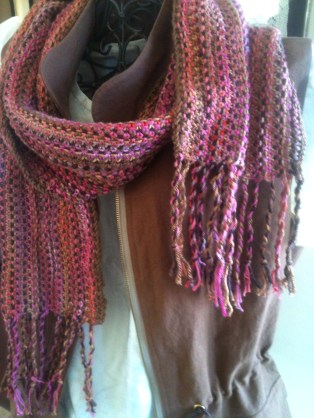 Scarf and Linen Vest