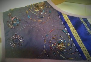 Left Yoke Embellishment Detail