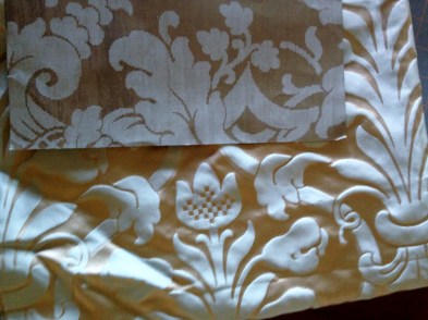 Wallpaper and Stash Silk Damask