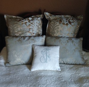 Lots of LIghtened Up Pillows!