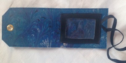 Frame sewn to fabric side