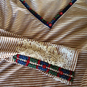 Sleeve and Neckline Embellishments