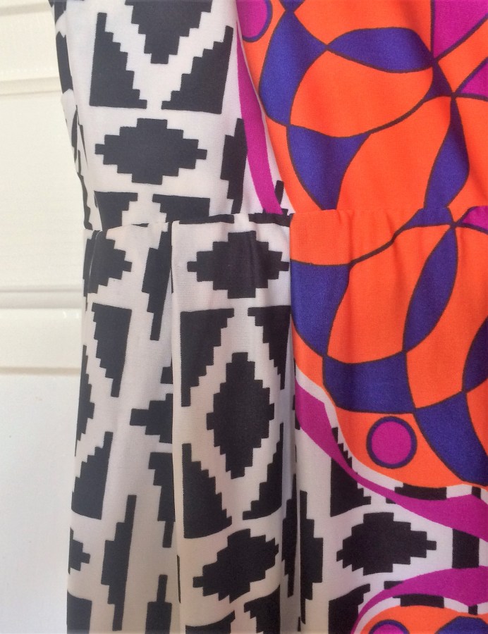 Pleats added at waist seam